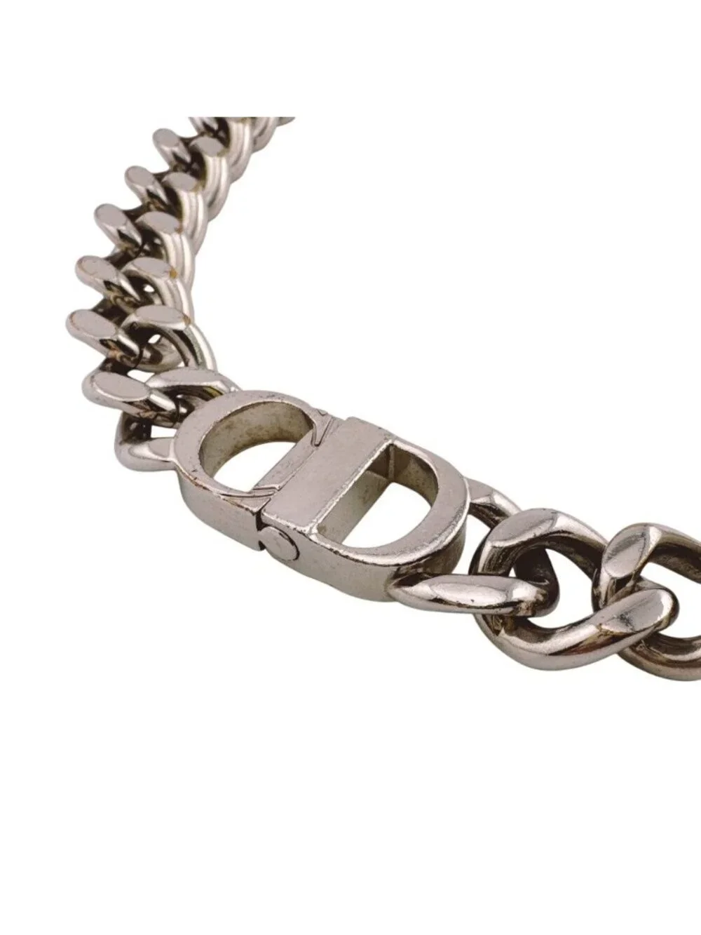 Dior Chain Link Cdicon Necklace